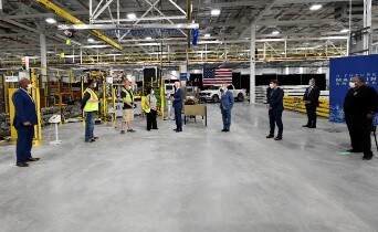 President Biden Visits Rouge Electric Vehicle Center
